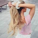 LARGE SILK SCRUNCHIE