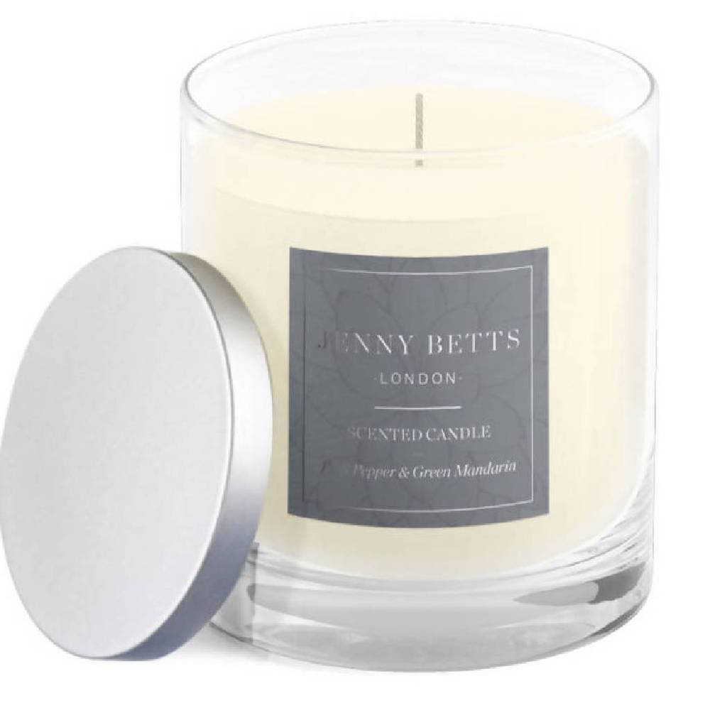 PINK PEPPER & GREEN MANDARIN SINGLE WICK SOY CANDLE