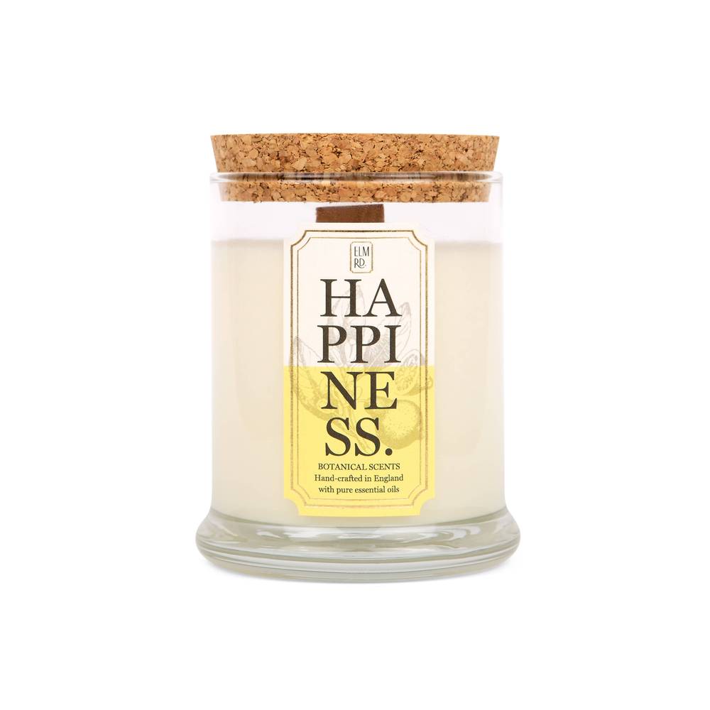 HAPPINESS AROMATHERAPY SCENTED CANDLE