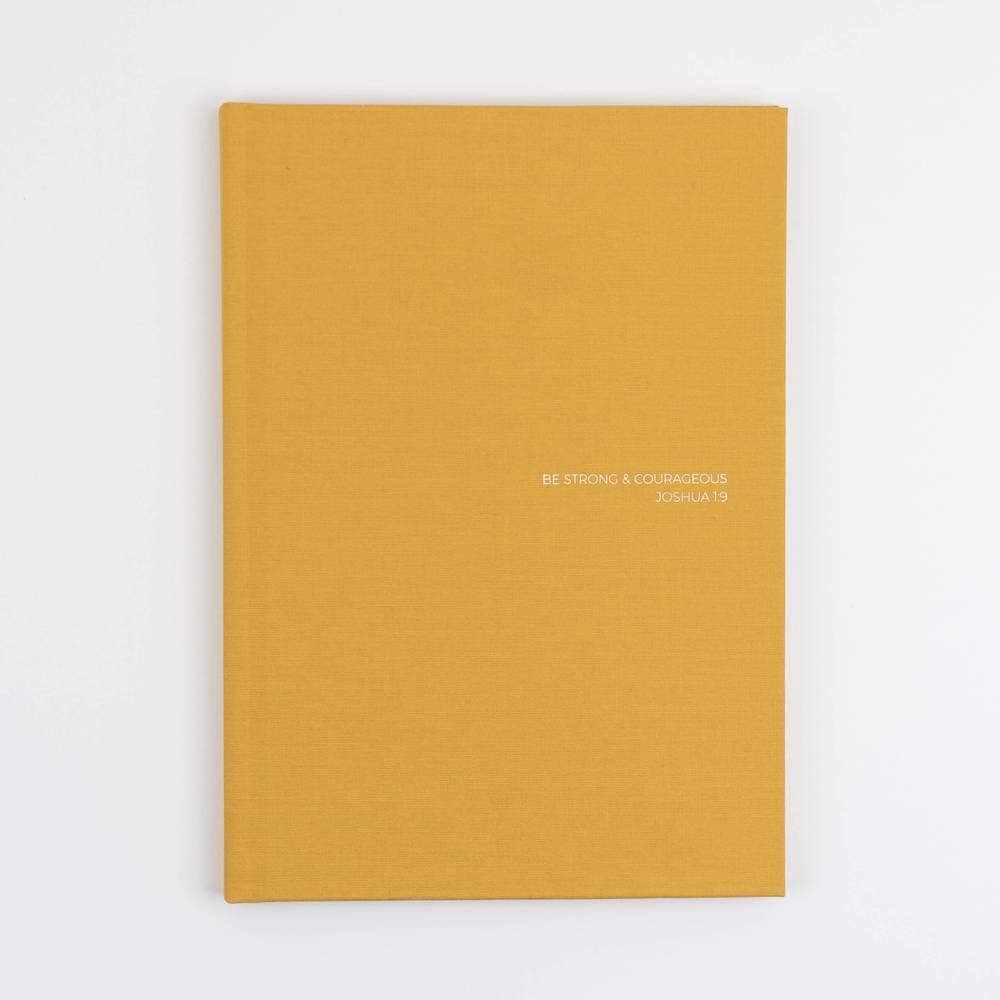 BE STRONG & COURAGEOUS NOTEBOOK