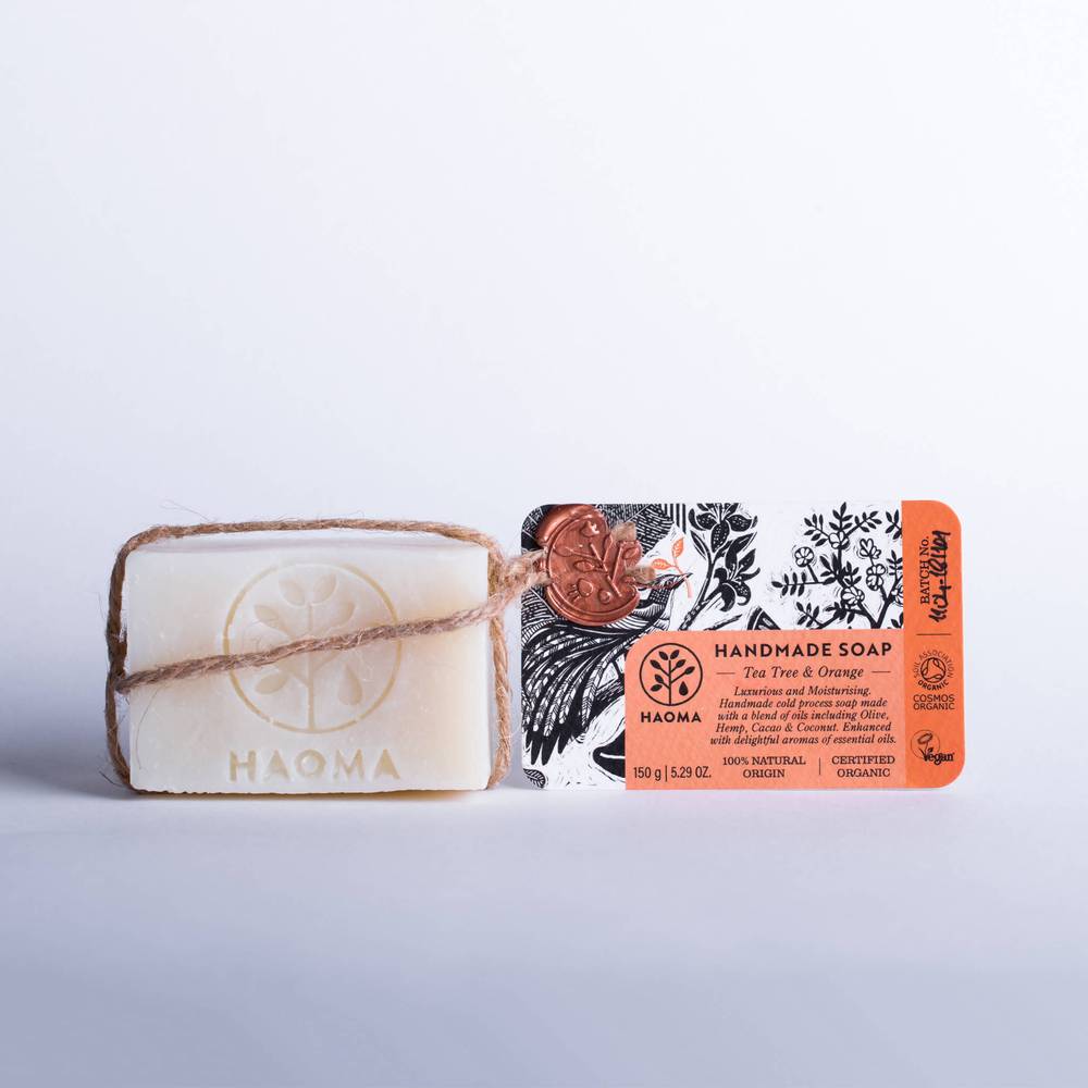 ORGANIC TEA TREE & ORANGE SOAP