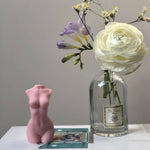 VENUS BUST CANDLE PALE ROSE
