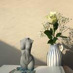 LARGE VENUS BUST CANDLE GREY